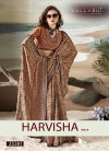 Harvisha Vol 4 By Vallabhi Brasso With Floral Print Saree Wholesale Distributors In India